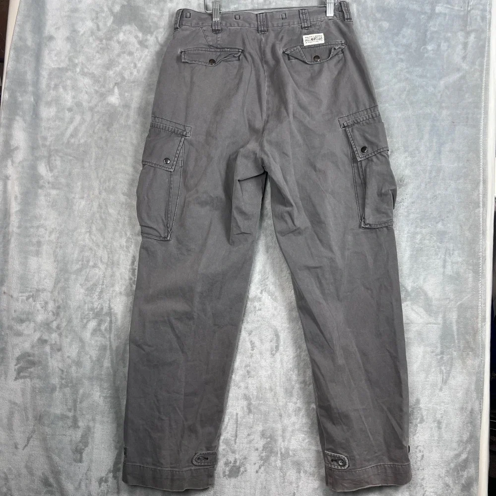 Vintage Polo Ralph Lauren 67 Cargo Pants Mens Size‎ 33x32 Relaxed Fit Utility